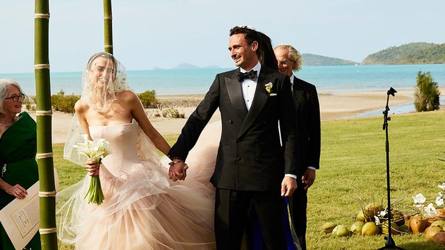 Isabella Rich & Ben Barzach's Villa Paradise Cove Wedding | VEIL Magazine