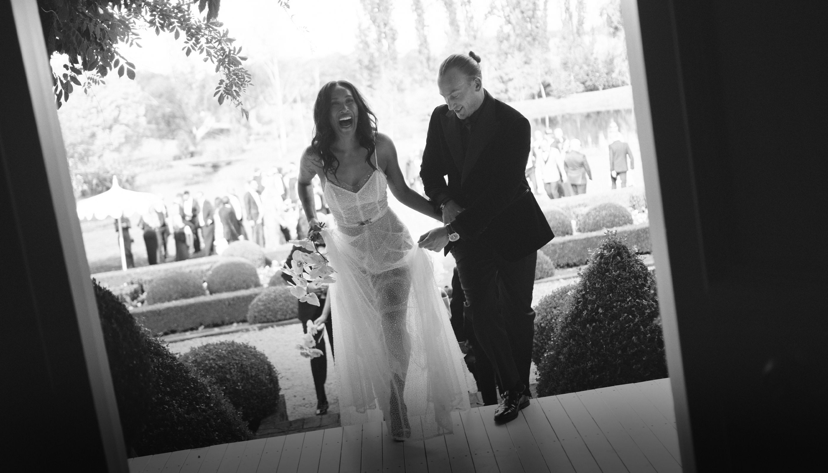Esther Hesse and Damian Naughton Wedding