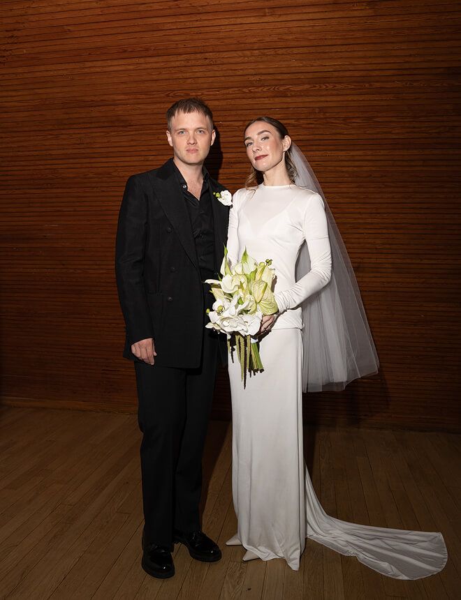 Alice Betts and Henrik Mäkinen Stockholm wedding