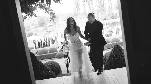Esther Hesse and Damian Naughton Wedding
