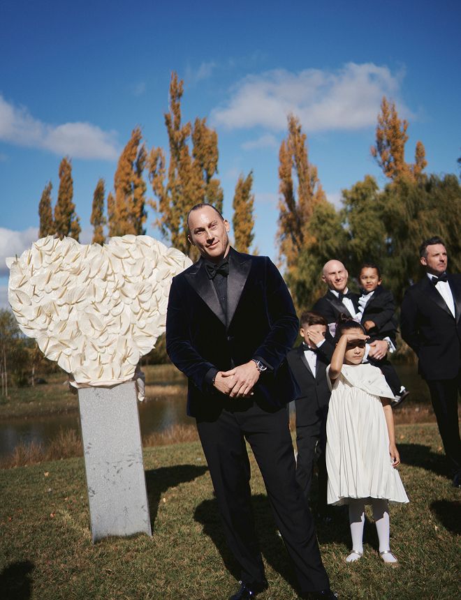 Esther Hesse and Damian Naughton Wedding