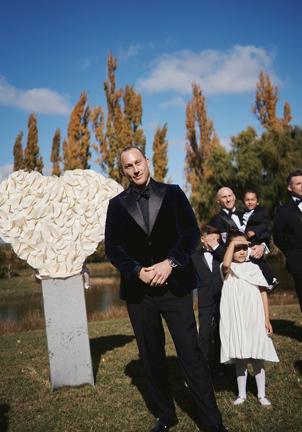 Esther Hesse and Damian Naughton Wedding