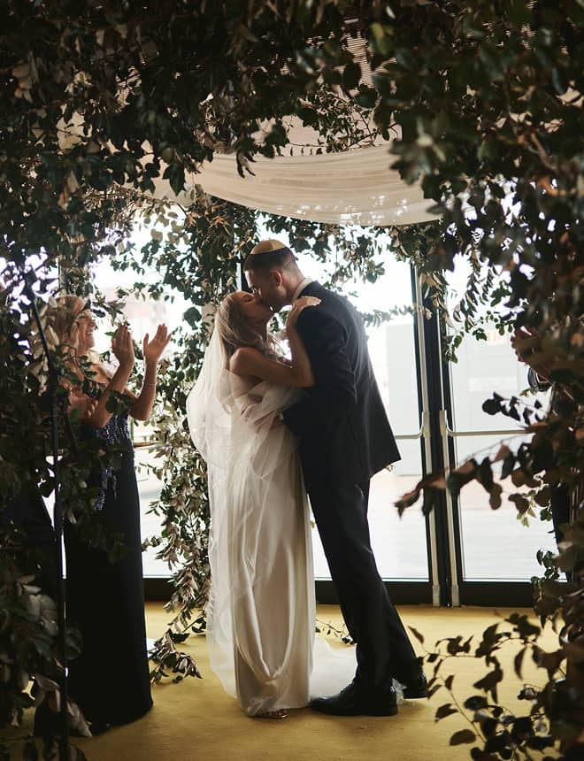 Sammy Klein and Adam Silver’s wedding