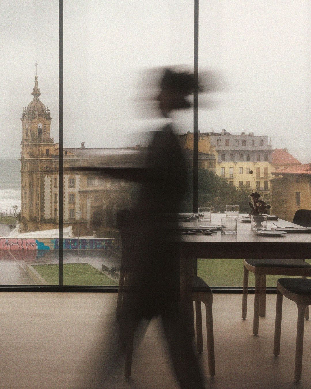 Imagen borrosa de las vistas de APAR