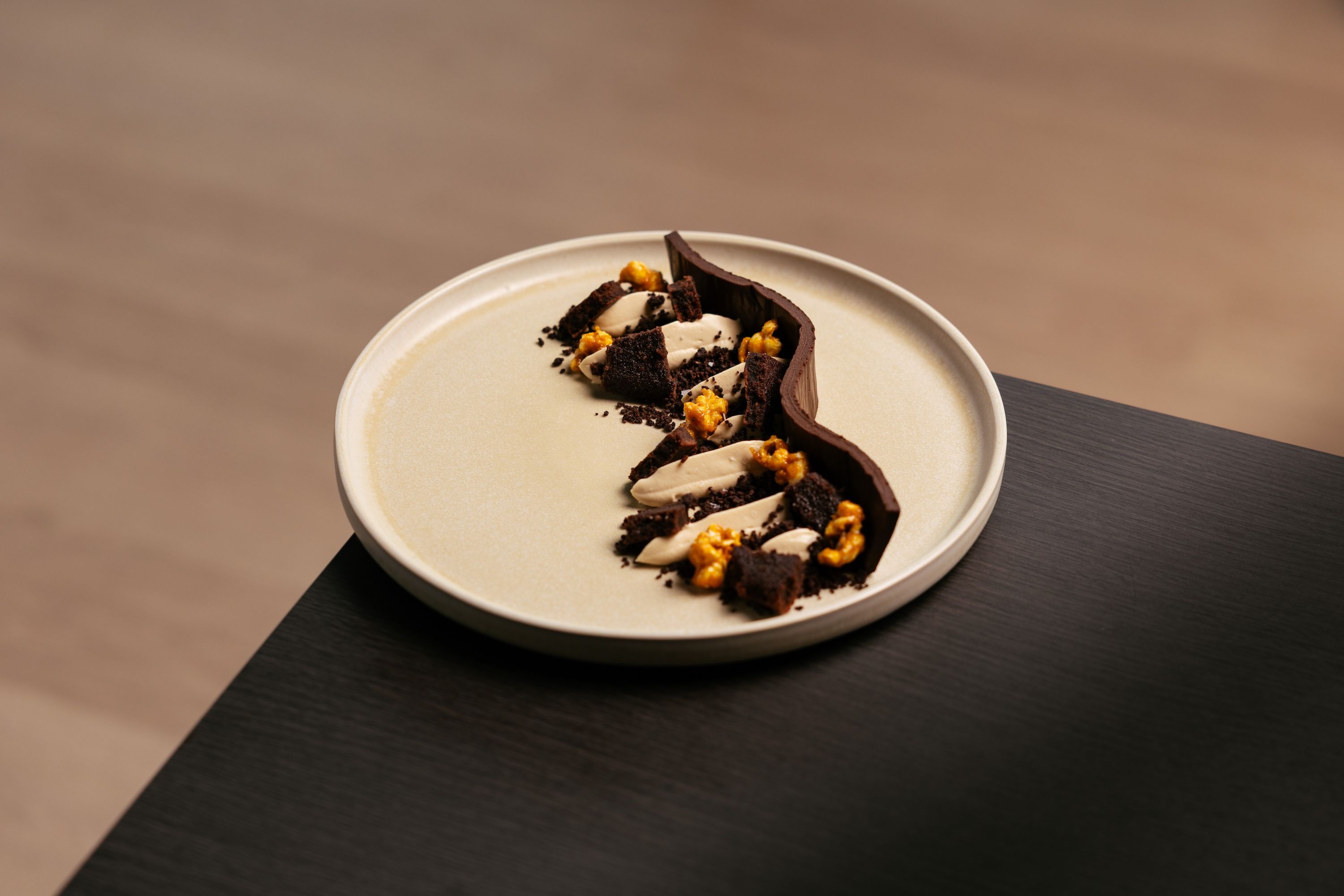 Detalle de un plato de Pescado elaborado en APAR