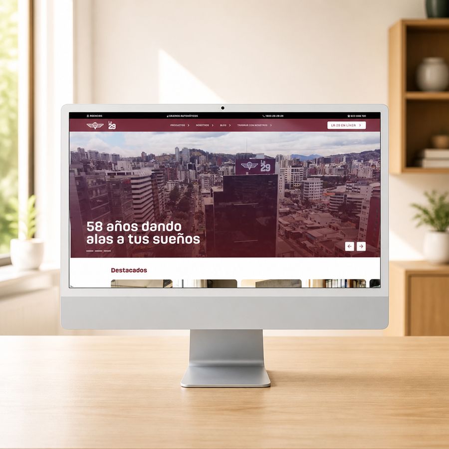 Cooperativa 29 de Octubre Website