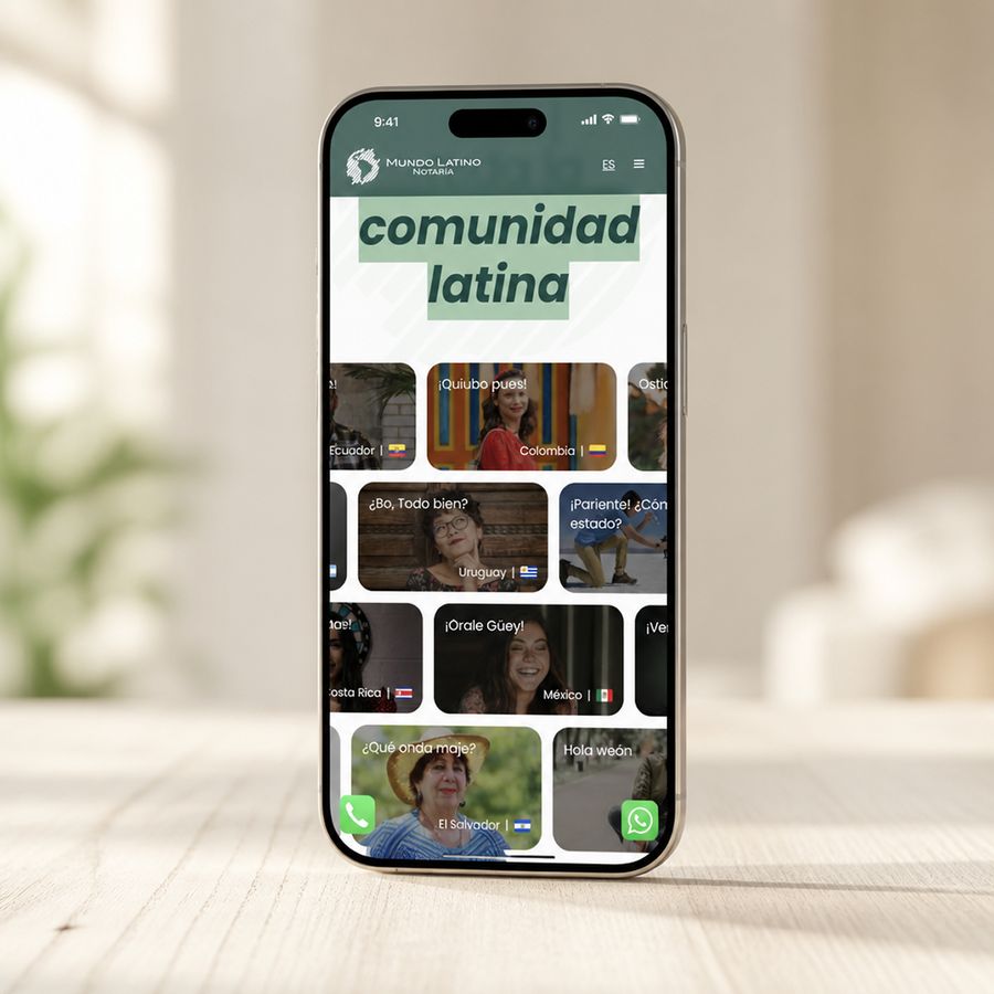 Mundo Latino Notary Website