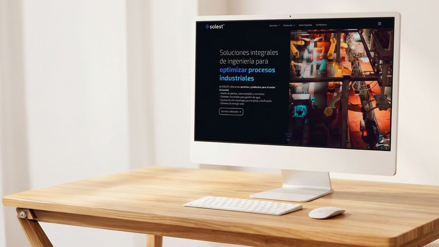 SOLEST Corporate Website Rebranding
