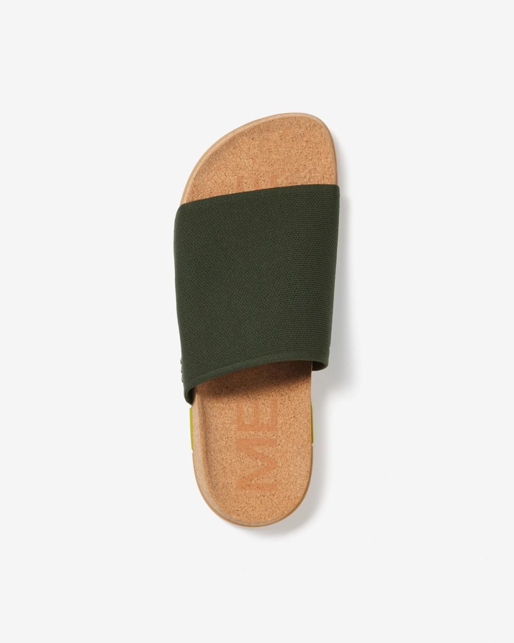 The Shaw Slide in Olive