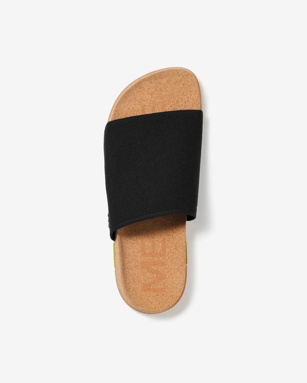 The Shaw Slide in Black