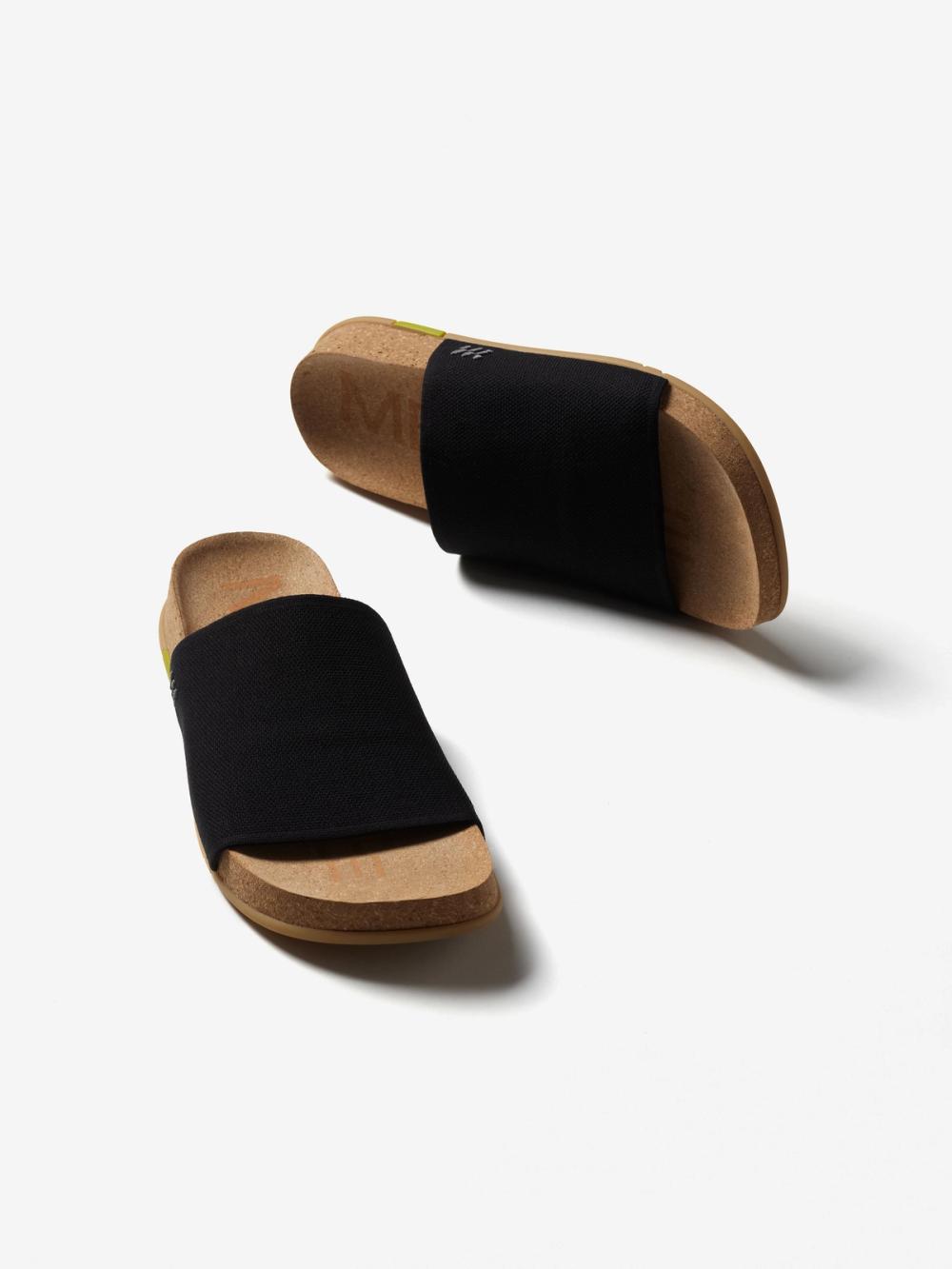 The Shaw Slide in Black