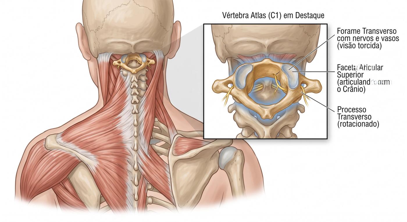Vértebra C1: Guia Completo sobre a Anatomia e Função do Atlas