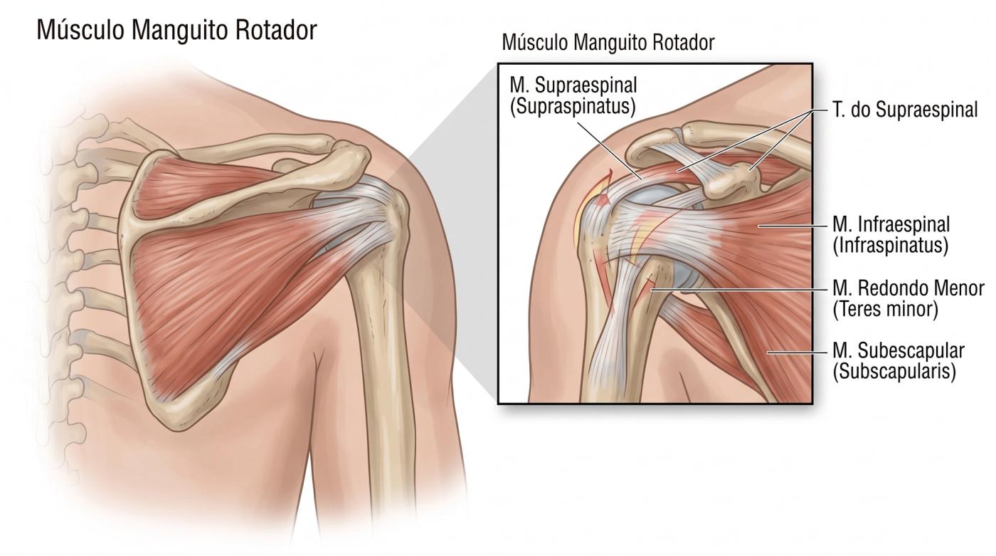 Manguito Rotador: Guia Completo de Anatomia, Lesões e Prevenção