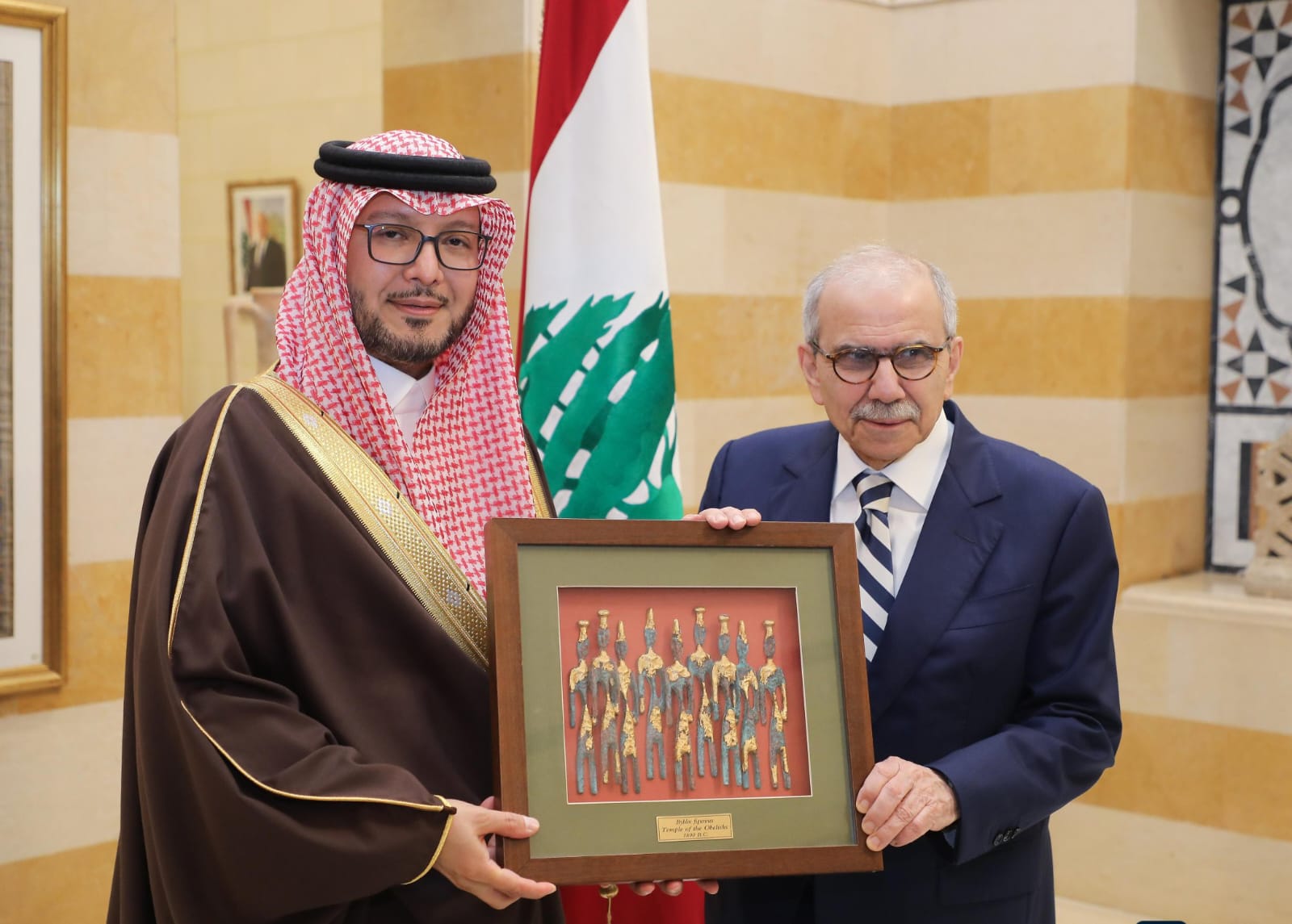 سلام يودّع البخاري: إشادة بالدور السعودي في تعزيز العلاقات اللبنانية–السعودية
