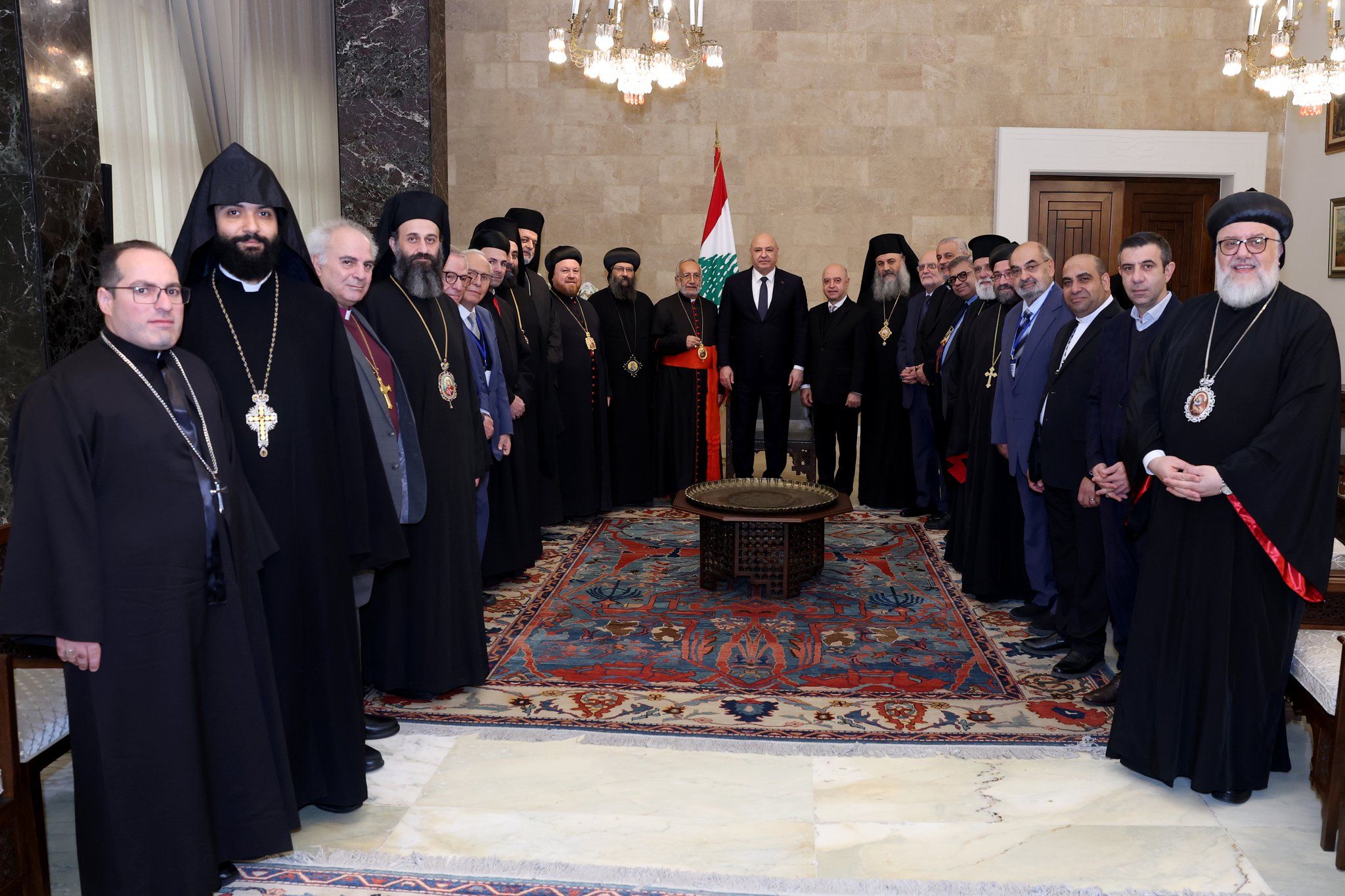 عون أمام مجلس كنائس الشرق الأوسط: زيارة الأب الأقدس تعزّز رسالة لبنان ودور المسيحيين… ويحثّ على توحيد الجهود لخدمة الإنسان وكرامته