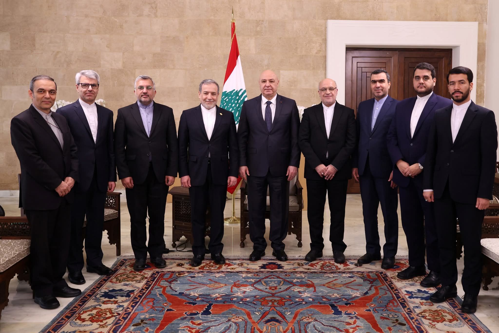 عون لعراقجي: لبنان حريص على تعزيز التعاون مع إيران بشفافية واحترام متبادل