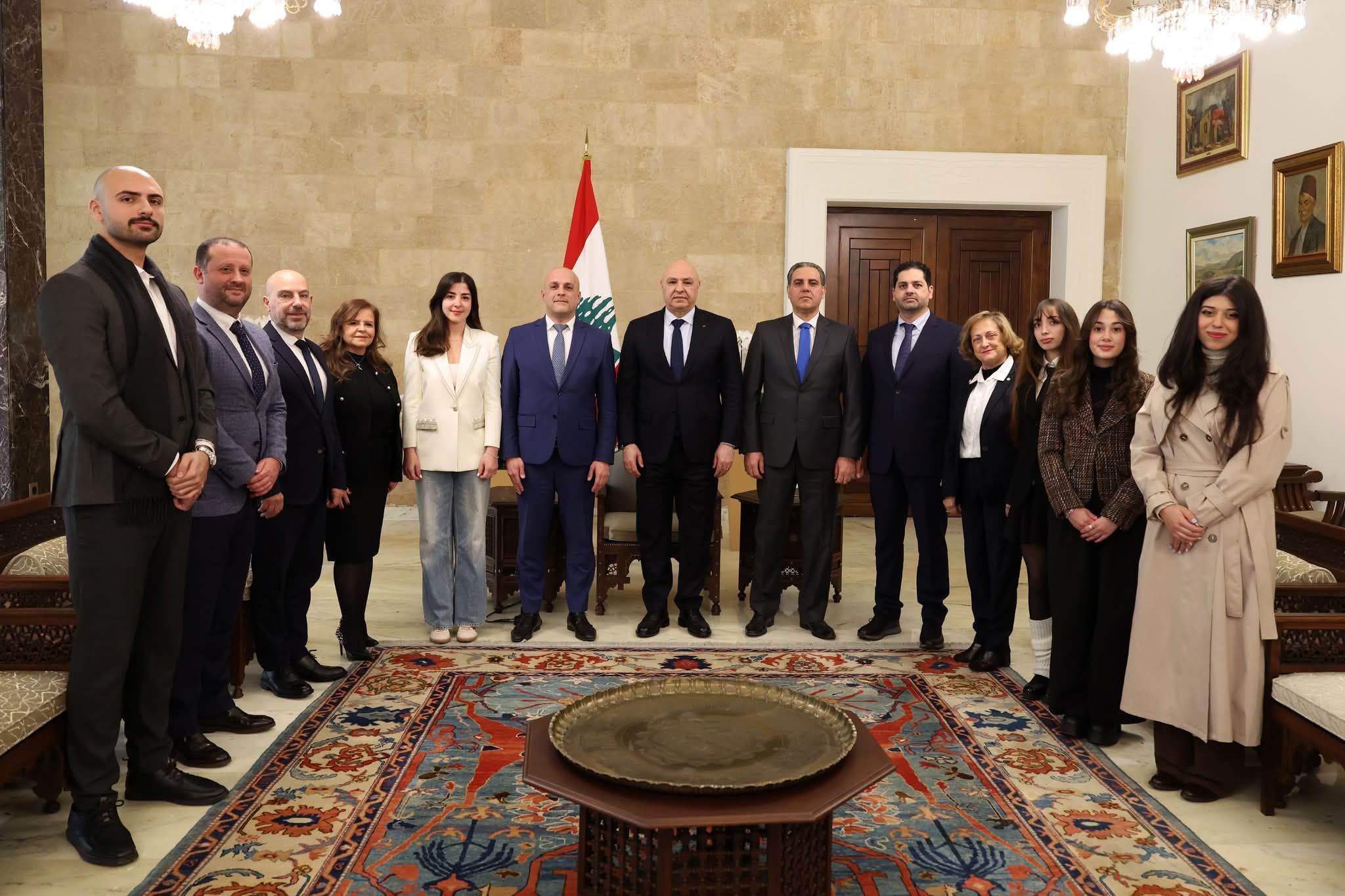 سلسلة لقاءات في بعبدا تبحث الإصلاحات والسيادة والتنمية الاقتصادية