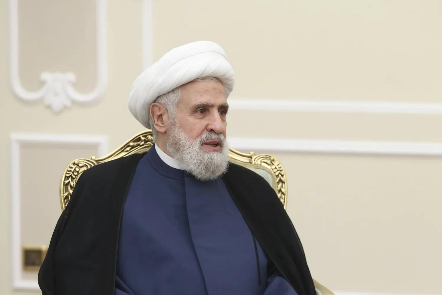 قاسم يفتح نافذة الحوار مع دمشق: "اللقاء ممكن عندما تنضج الظروف"