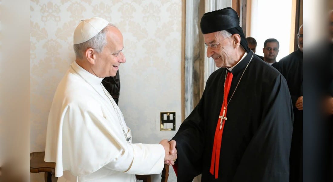 البابا لاوون الرابع عشر يوجّه رسالة إلى البطريرك الماروني مار بشارة بطرس الراعي
