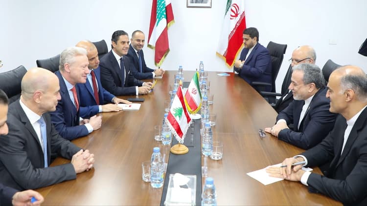 رجّي لعراقجي: لبنان يطالب بإعادة توجيه الدعم إلى الدولة ونقاش سلاح حزب الله ضمن الوحدة الوطنية