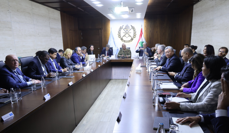 هيكل لوفد مجلس الأمن: الجيش مستمرّ في تنفيذ خطته جنوباً والبحث يتناول مرحلة ما بعد اليونيفيل