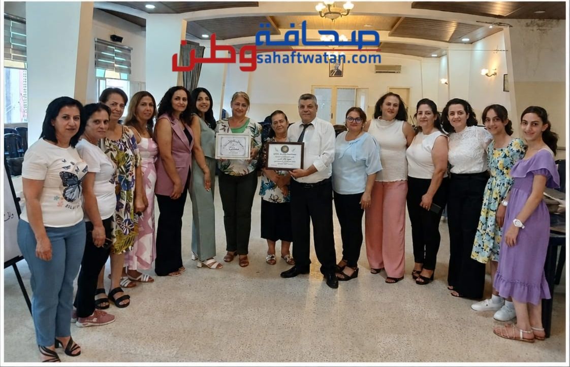 جمعية الرسالة الإنسانية-مجدليا تنظم دورة في فن الخط العربي وتختتمها بتوزيع الشهادات