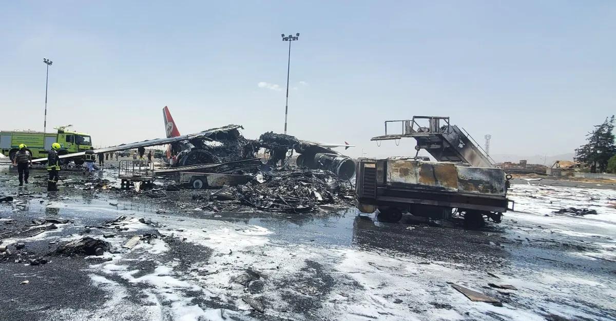 غارات تهزّ صنعاء.. مطار اليمن الدولي يتحول إلى شرارة مواجهة جديدة