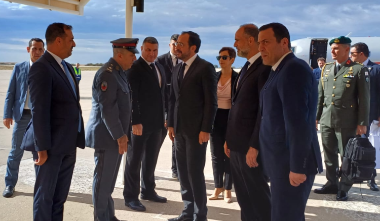 استقبال رسمي في بيروت للرئيس القبرصي نيكوس خريستودوليدس