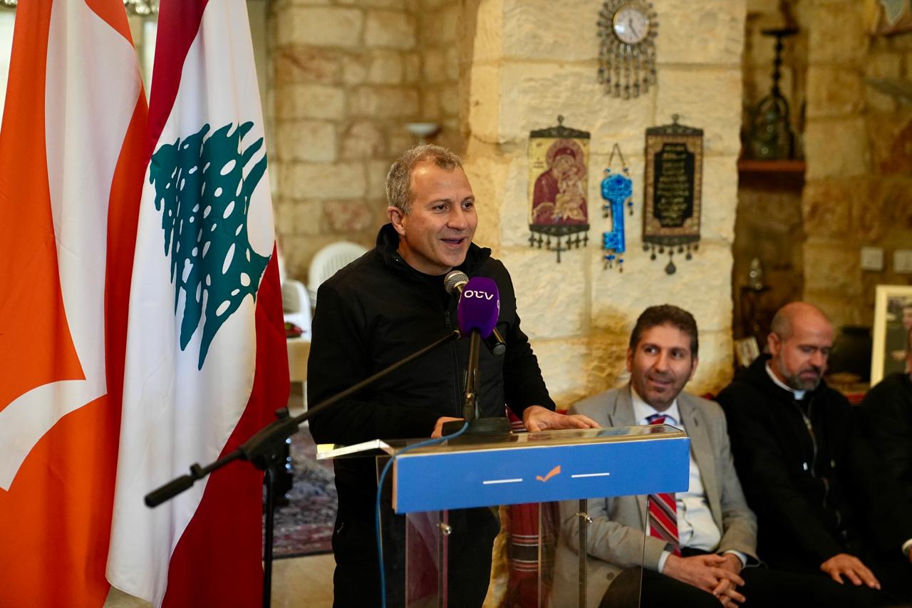 باسيل من دورس: يعنينا ال١٠٤٥٢ كلم مربع وعندما يسقط البقاع يسقط كل لبنان