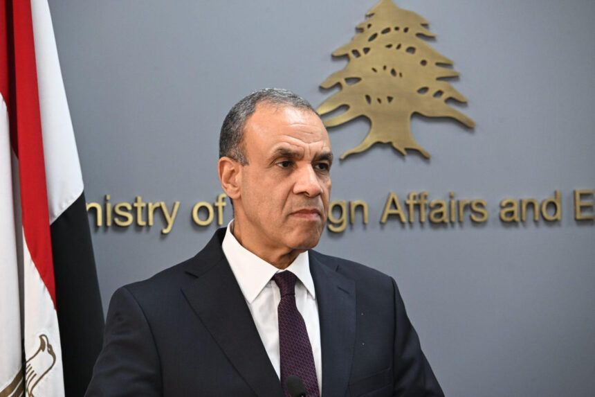 القاهرة : نلمس جدّية لبنانية لوقف الاعتداءات ونؤيد المسار الدبلوماسي للاستقرار