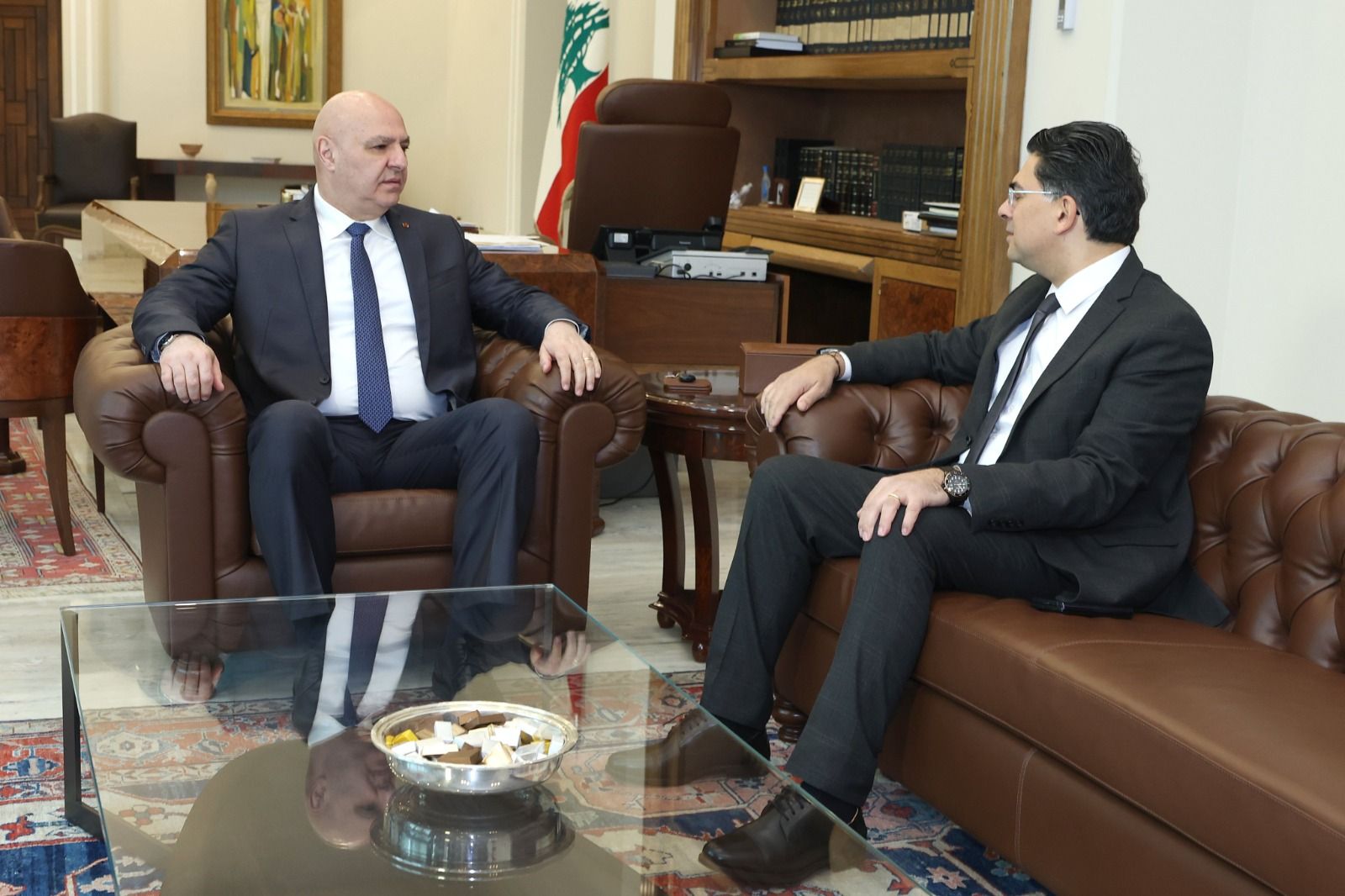 الرئيس جوزاف عون يطلع على أوضاع الجالية اللبنانية في الأردن ويشيد برقمنة أرشيف تلفزيون لبنان