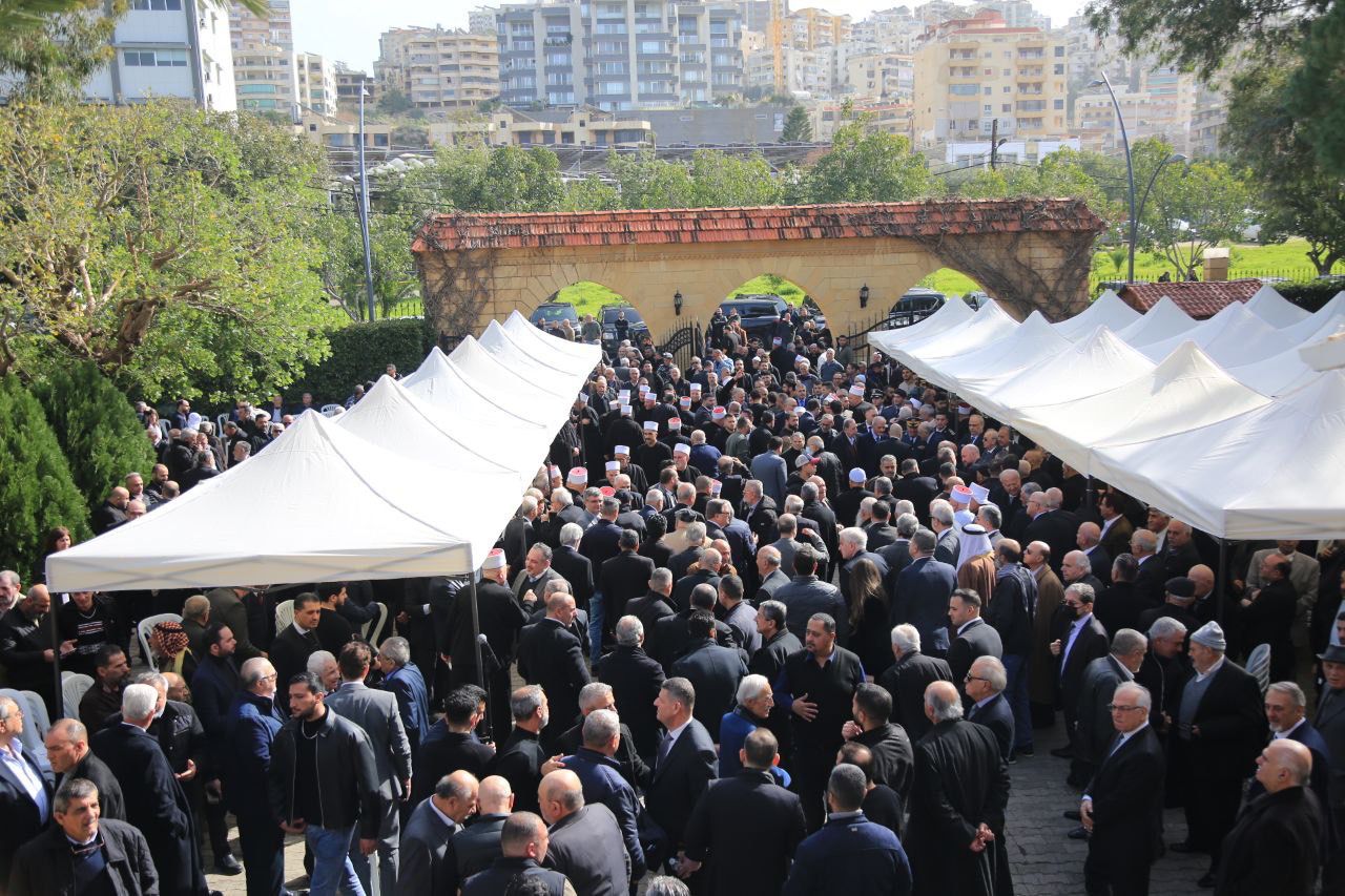 آل أرسلان وآل جنبلاط يشيّعون الأميرة نجوى مجيد أرسلان في مأتم مهيب