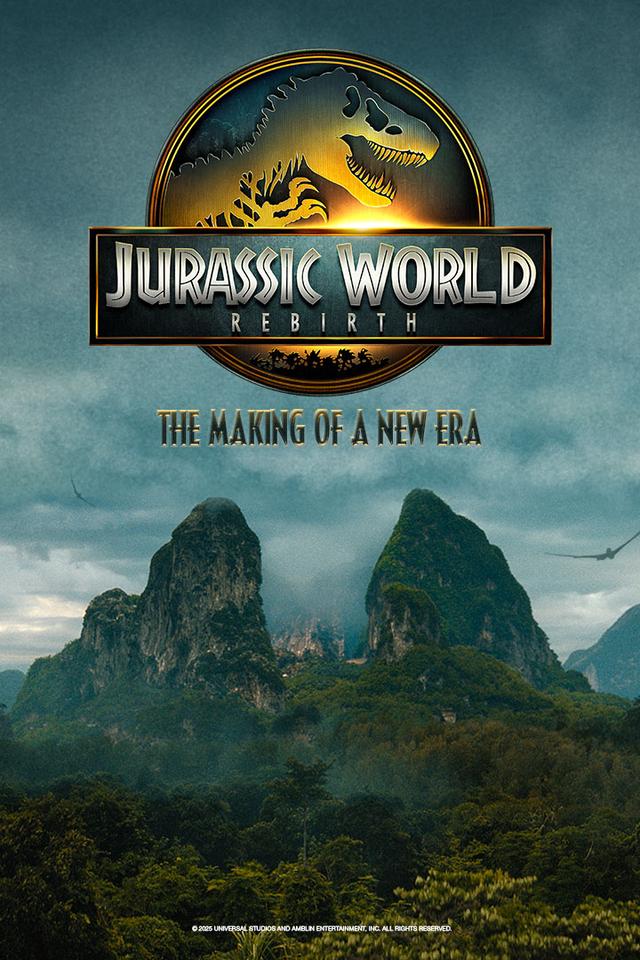 Jurassic World Rebirth: The Making of a New Era poster
