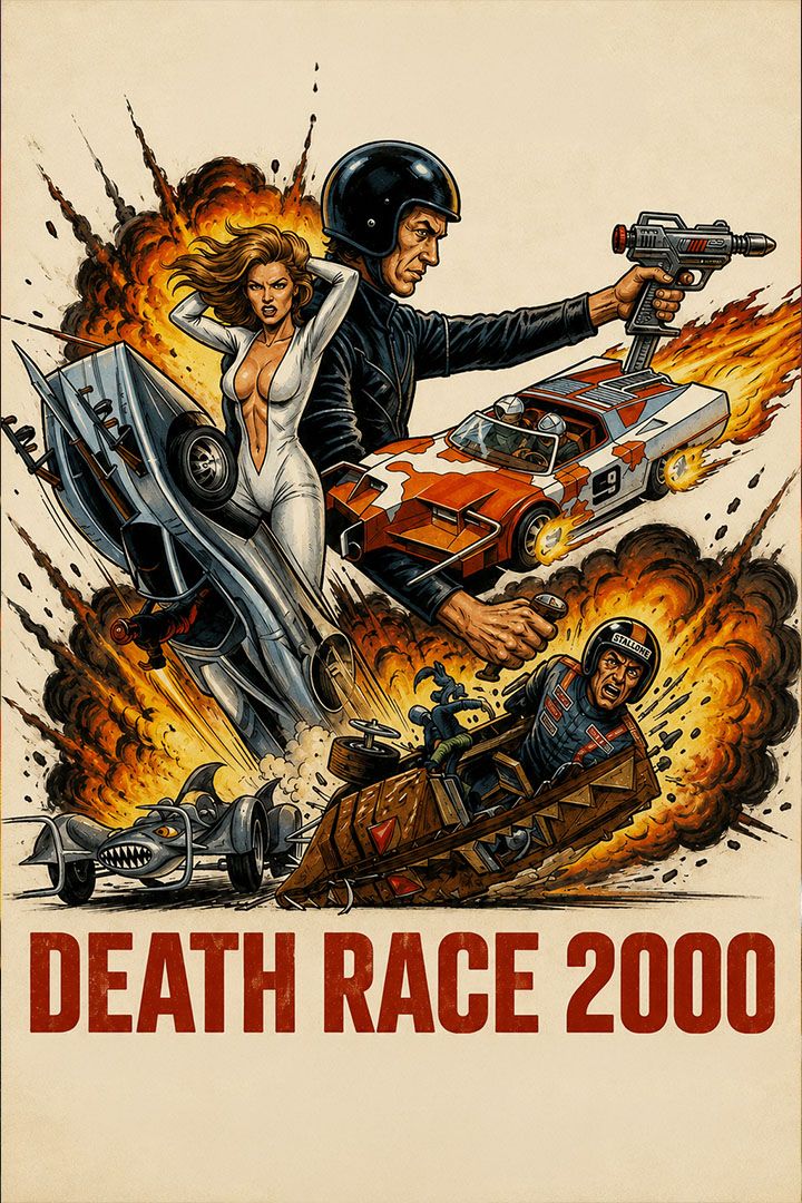 Death Race 2000 poster