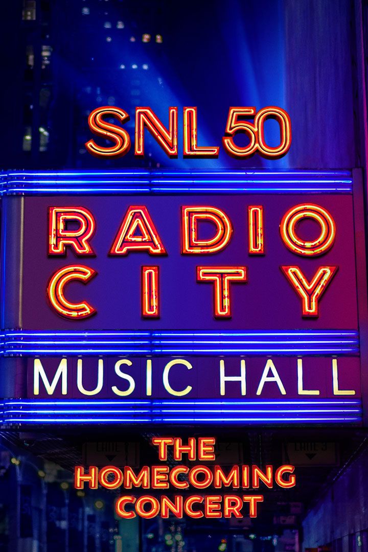 SNL 50: The Homecoming Concert poster