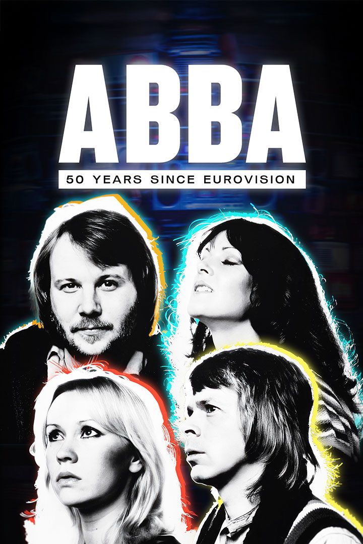 ABBA: 50 Years Since Eurovision poster