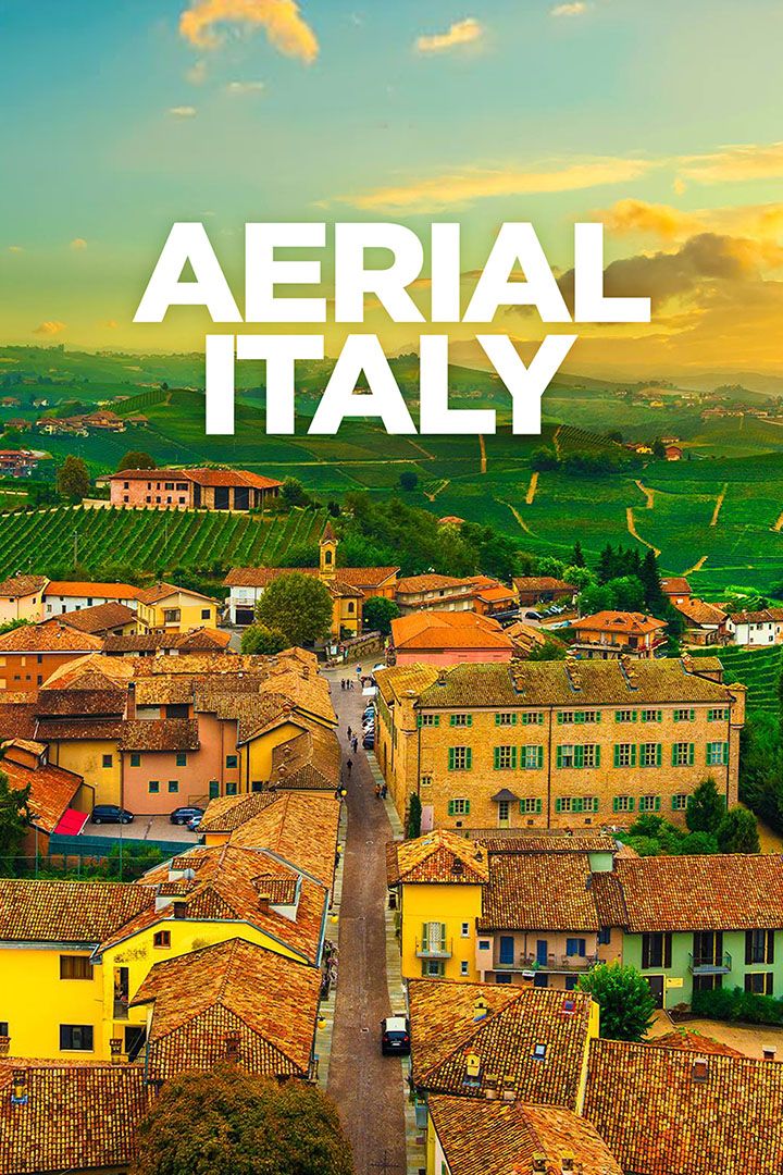 Aerial Italy poster