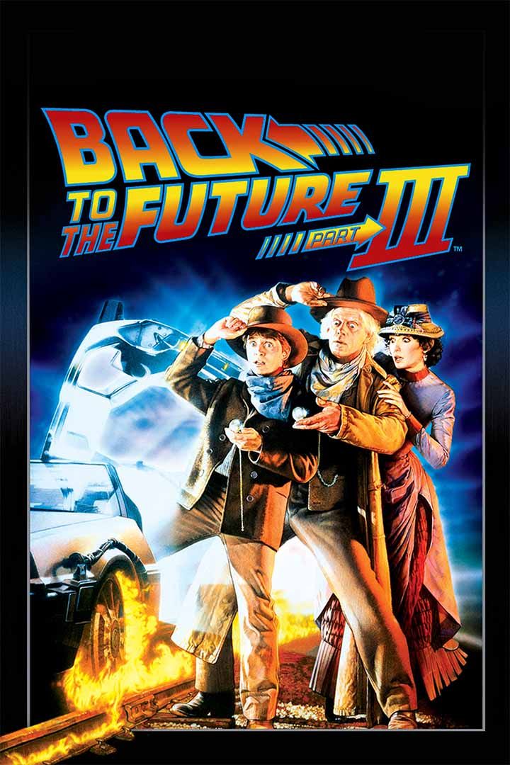 Back To The Future III poster