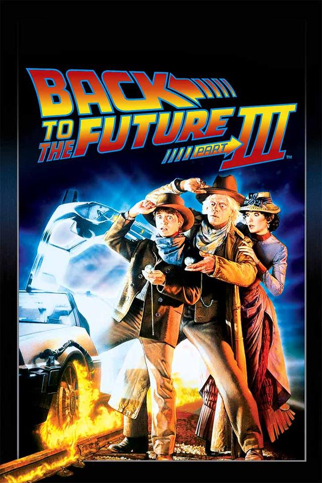 Back To The Future III poster