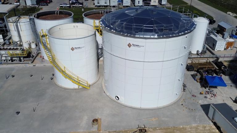 Two Wastewater Tanks 2024 Texas | Tarsco Bolted Tank Project