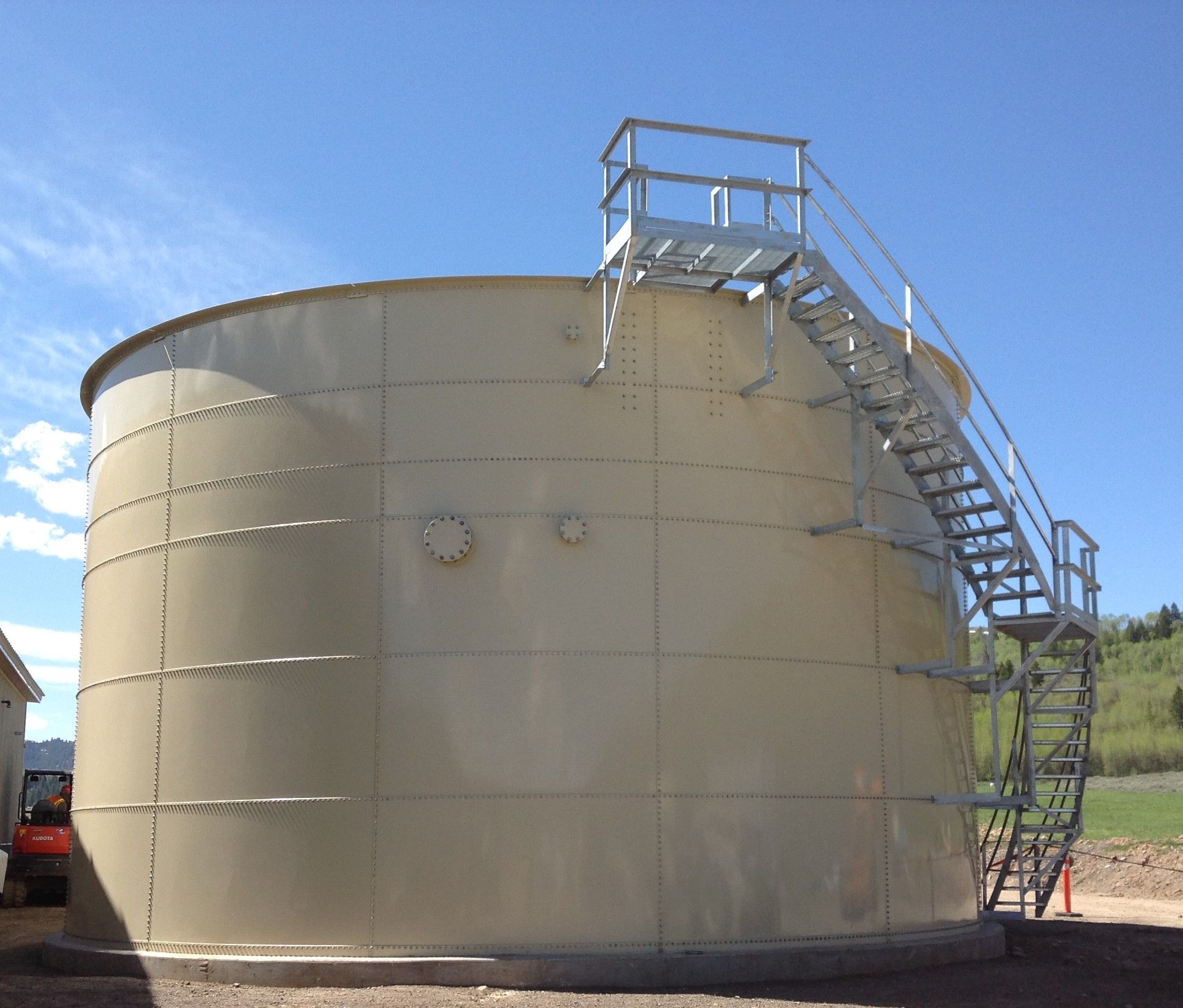 water treatment tank