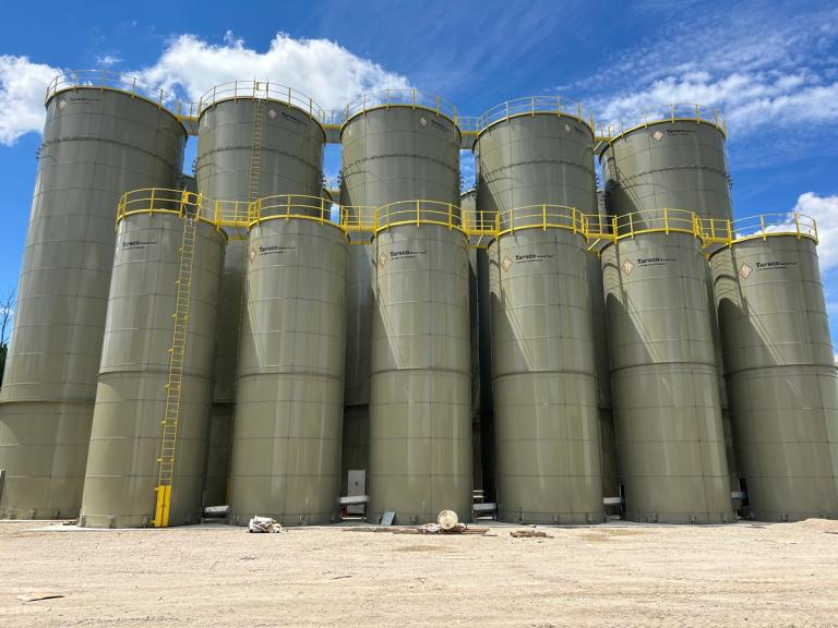 Triangular Base Tank Tank Foundations: Ring Wall & Slab | Tarsco Bolted Tank