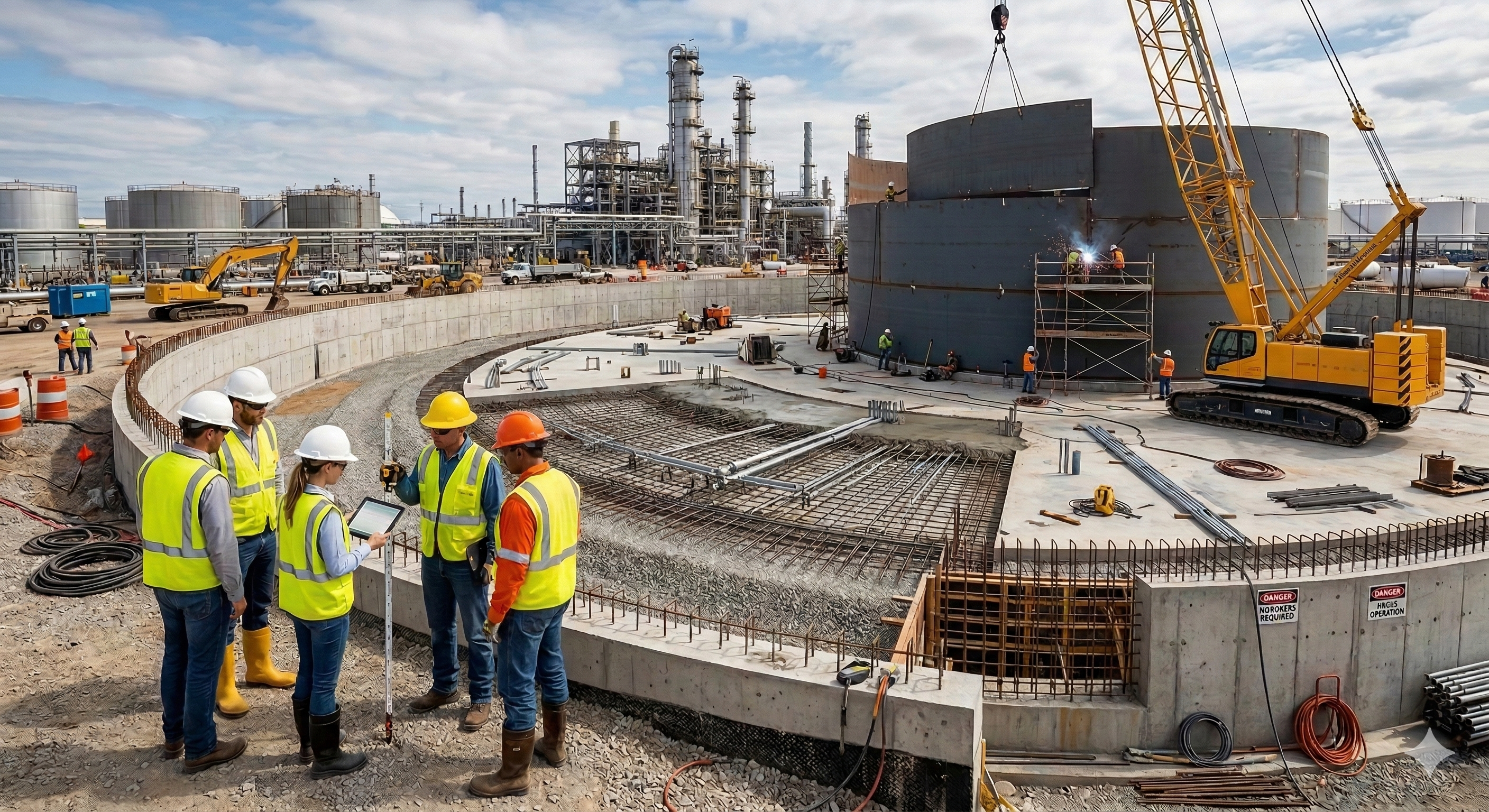 Tank Foundation Types