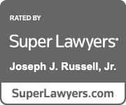 SuperLawyers Joseph J. Russell, Jr. 2023 Badge Dark