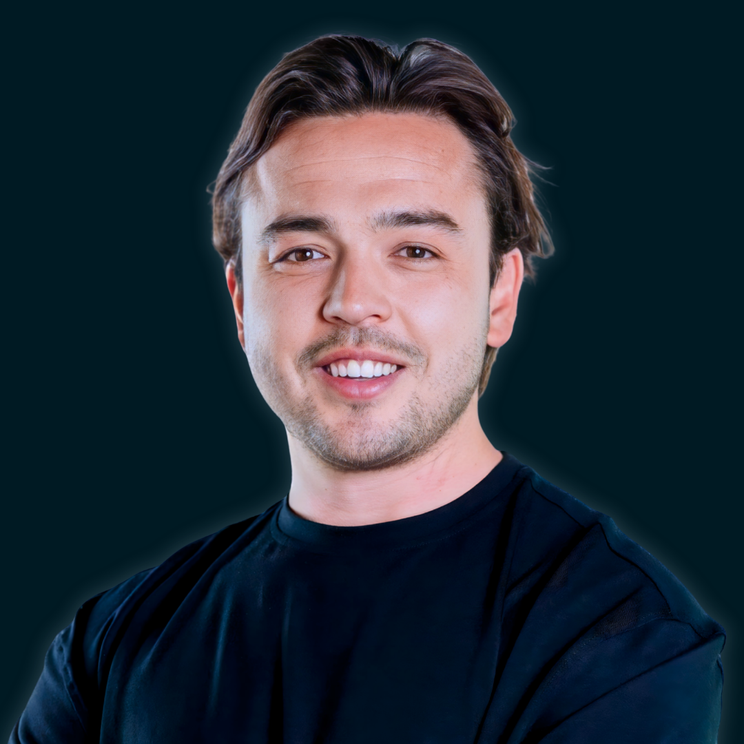 Portret van Nick Brandts