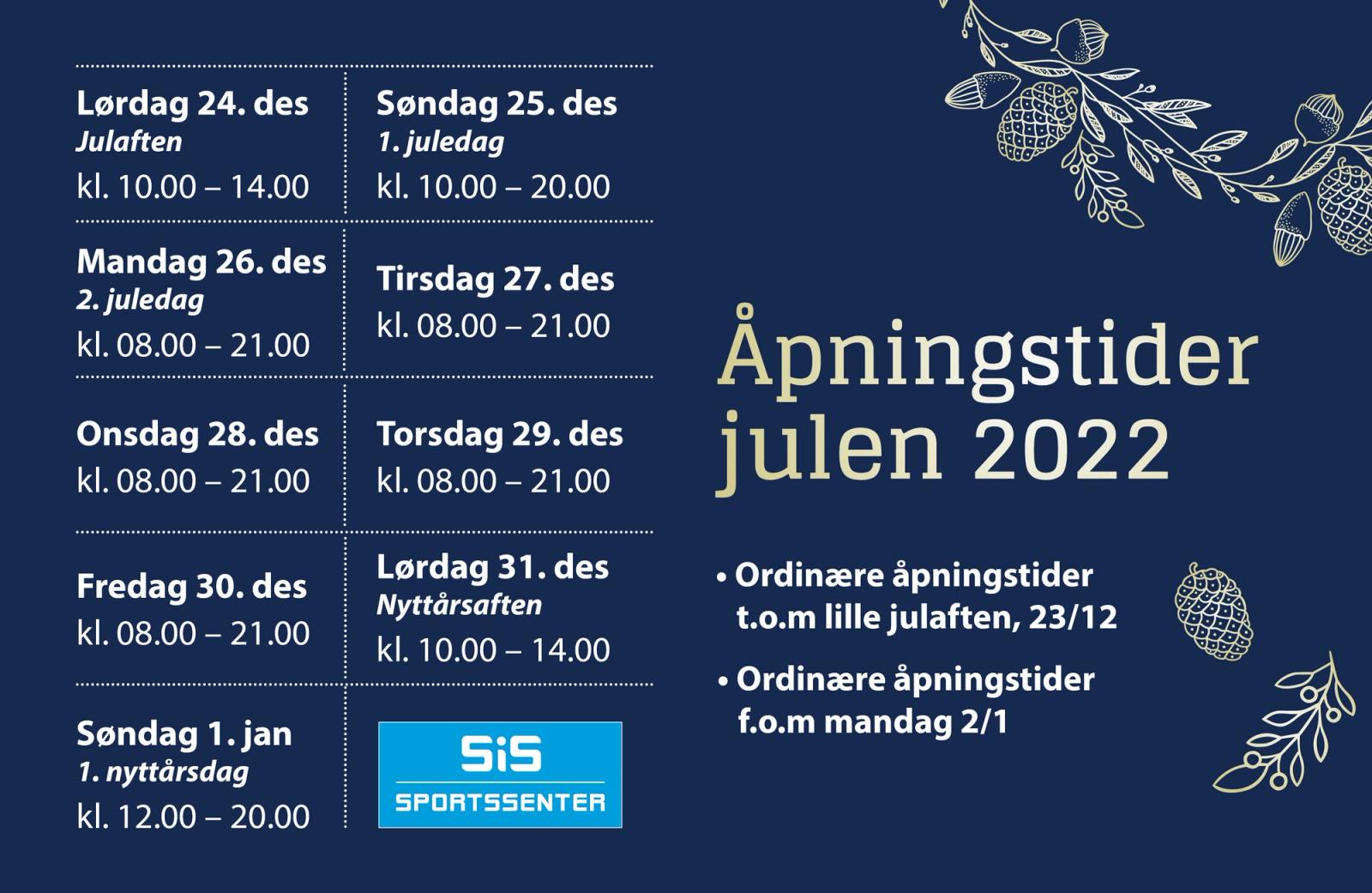 Tre ansatte står i resepsjonen og smiler