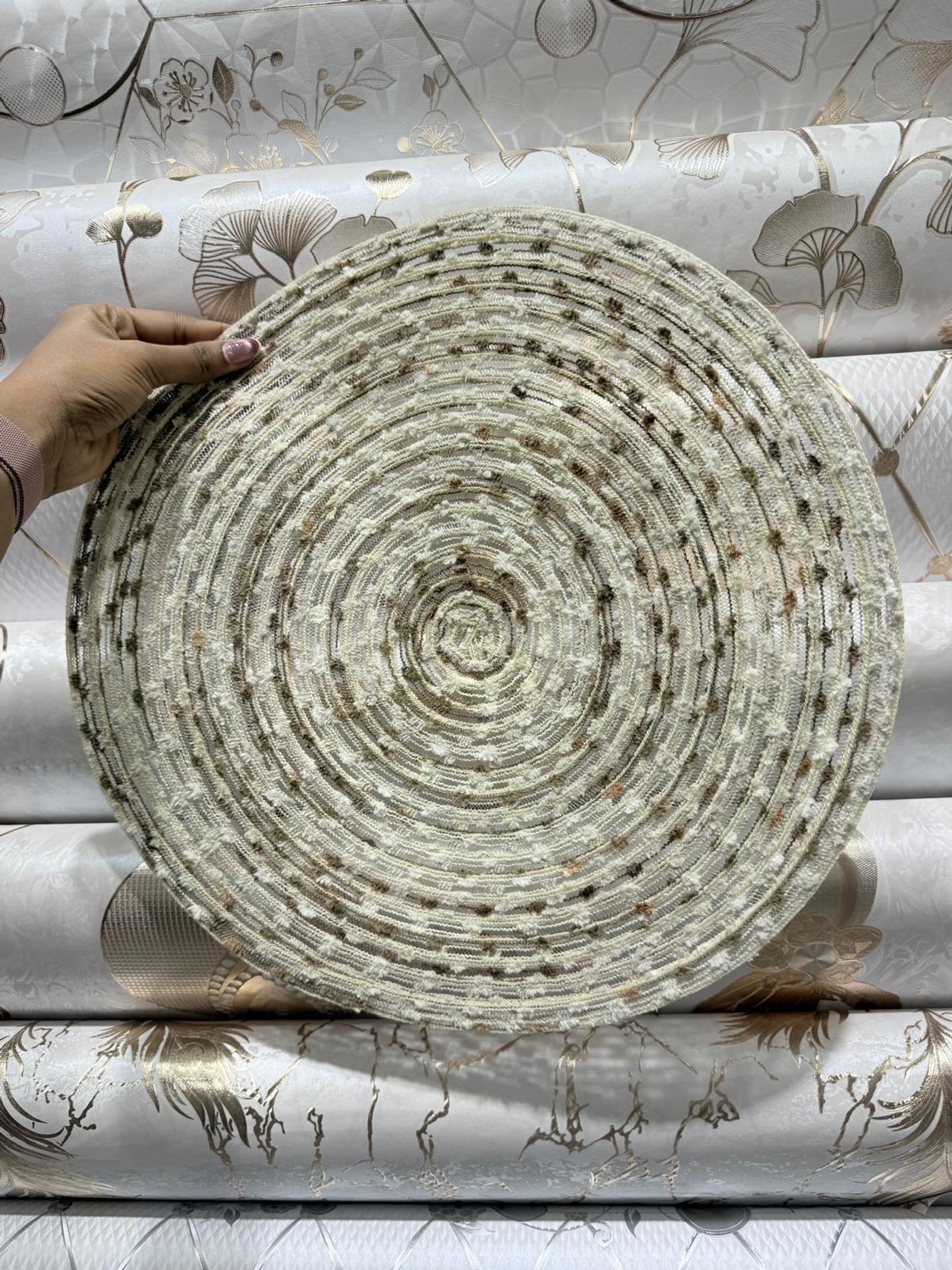 Boho Table Mat Brown