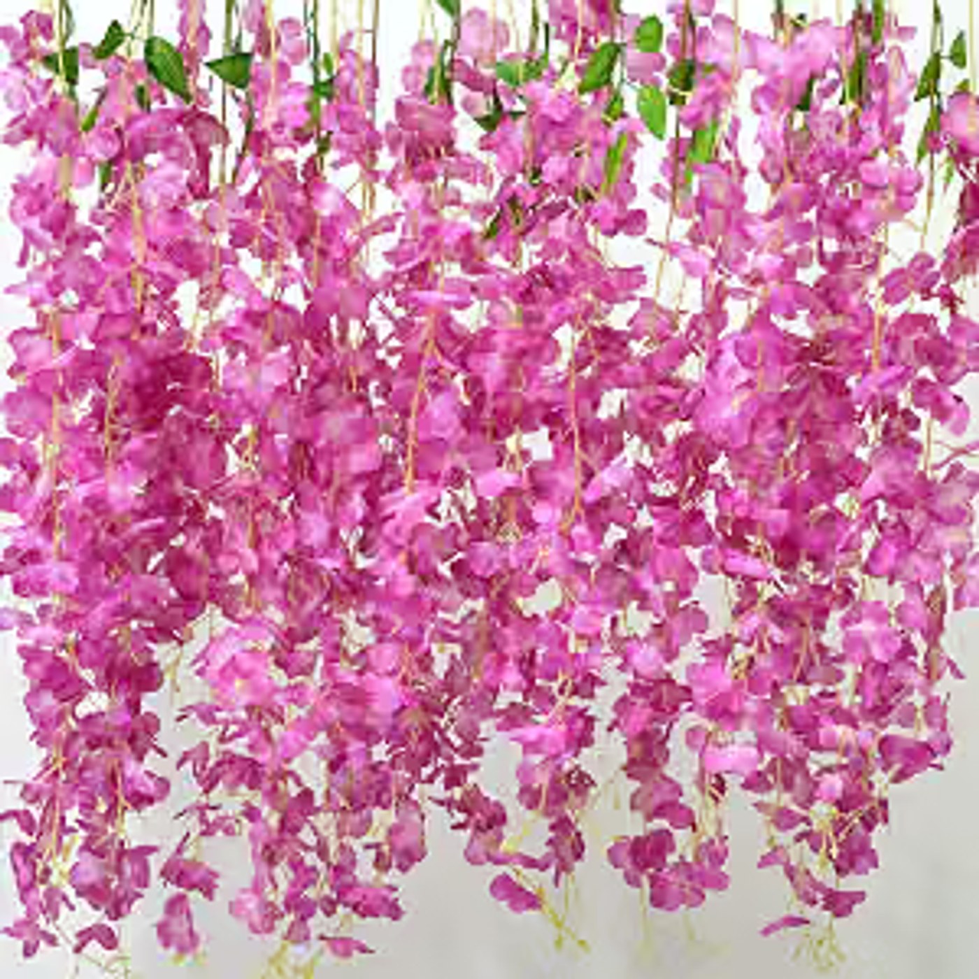 12PCS Wisteria Hanging Flowers - main view