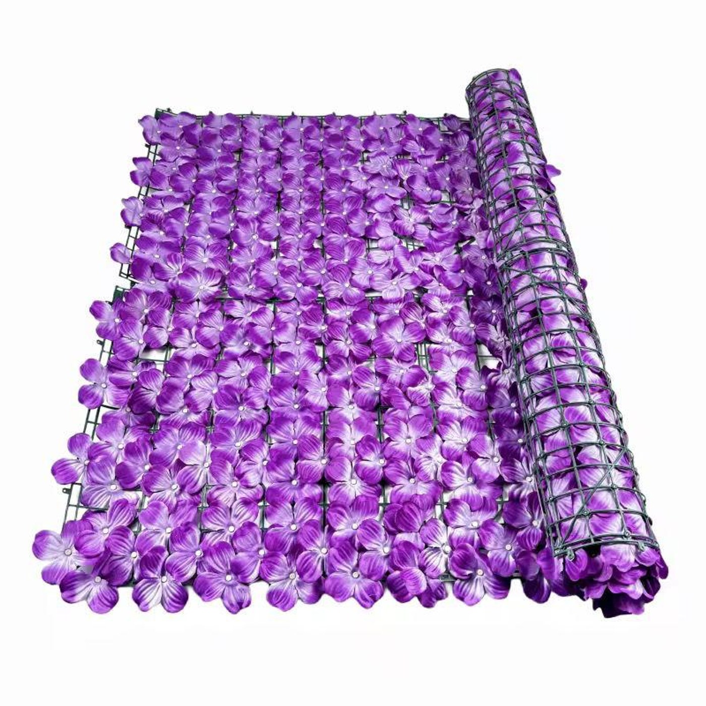 Purple Balcony Fence