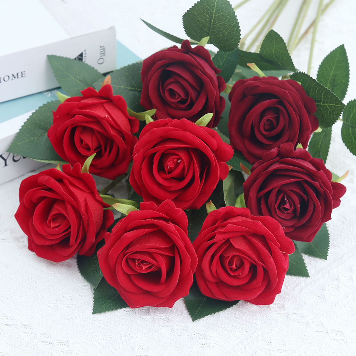 Artificial Rose stem view 5